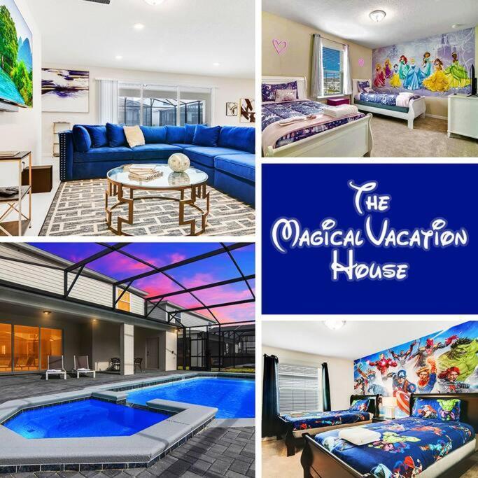 Magical Mansion 10 Bedroom W Pool Near Disney 达文波特 外观 照片