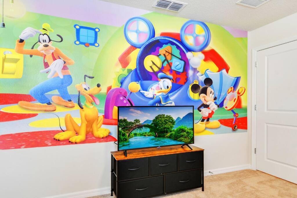 Magical Mansion 10 Bedroom W Pool Near Disney 达文波特 外观 照片