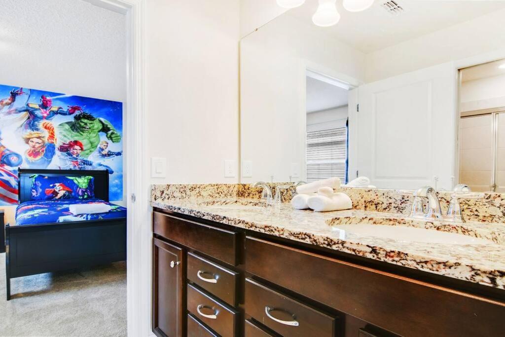 Magical Mansion 10 Bedroom W Pool Near Disney 达文波特 外观 照片